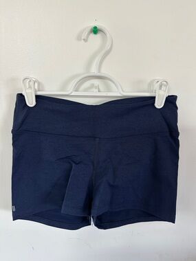 NOBULL Navy High-Rise Athletic Shorts